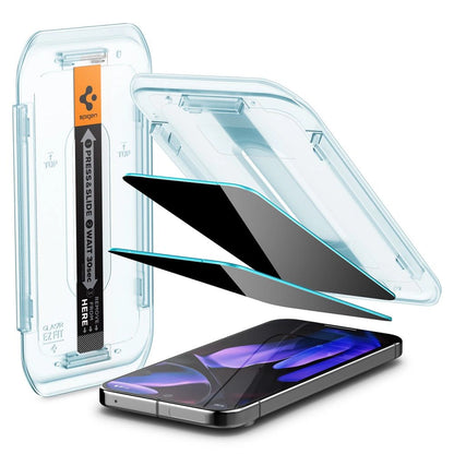 Spigen Glas.TR &quot;Ez Fit&quot; Privacy HD 2-pack privacy glass for Google Pixel 9 / 9 Pro_1