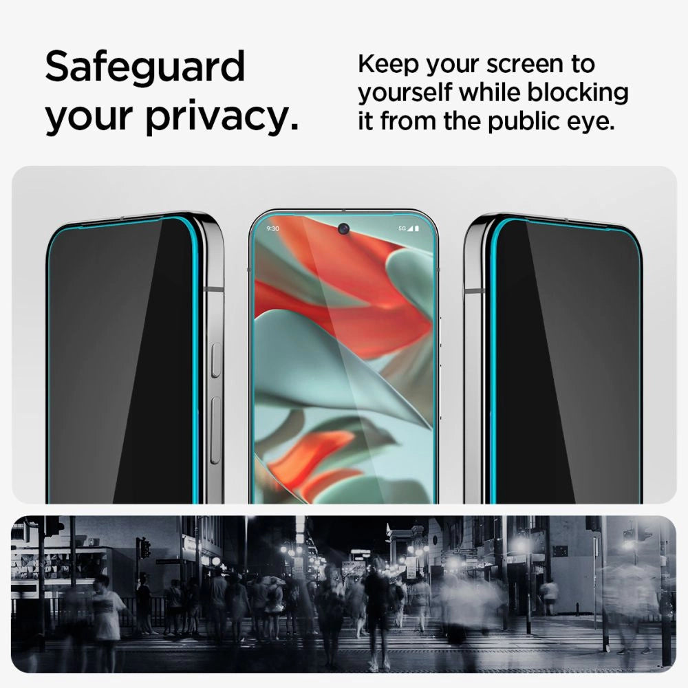 Spigen Glas.TR &quot;Ez Fit&quot; Privacy 2-pack Privacy Glass for Google Pixel 9 Pro XL_10