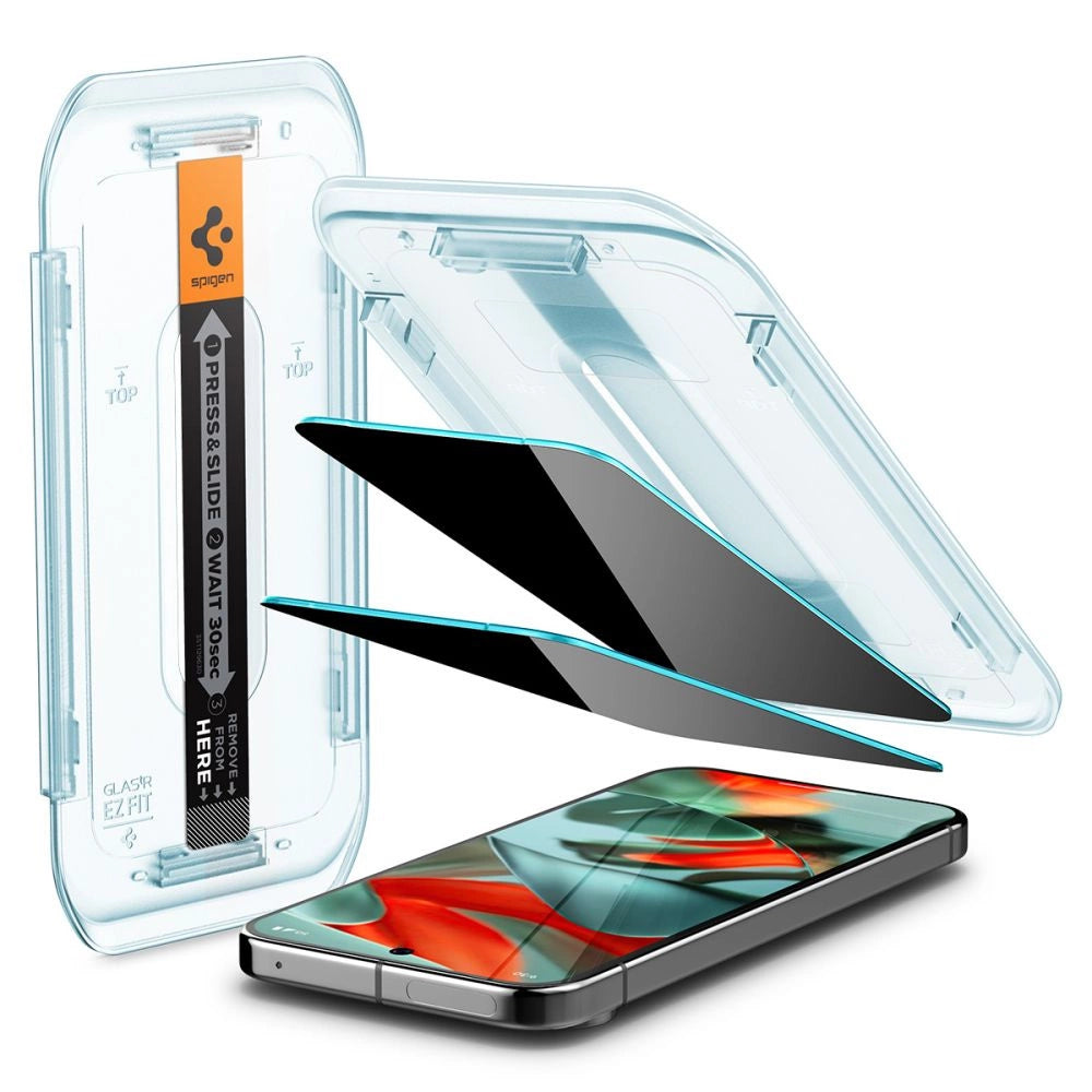 Spigen Glas.TR &quot;Ez Fit&quot; Privacy 2-pack Privacy Glass for Google Pixel 9 Pro XL_6