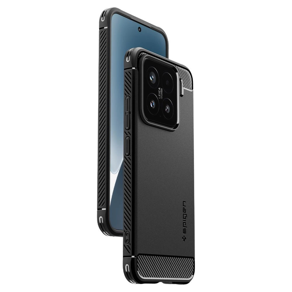 Spigen Rugged Armor case for Xiaomi 15 - matte black_9