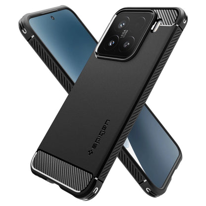 Spigen Rugged Armor case for Xiaomi 15 - matte black_10