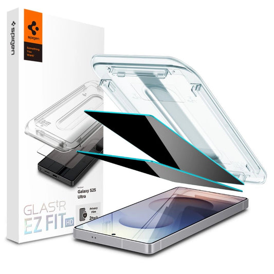 Spigen Glas.TR &quot;Ez Fit&quot; Privacy 2-pack for Samsung Galaxy S25 Ultra_0