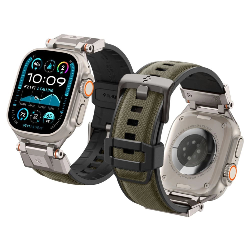 Spigen DuraPro Armor Strap for Apple Watch 44 / 45 / 46 / 49 mm - Green_13