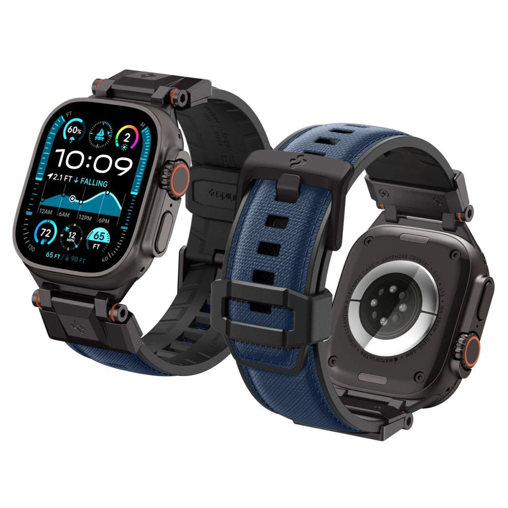 Spigen DuraPro Armor Strap for Apple Watch 44 / 45 / 46 / 49 mm - Navy Blue_13