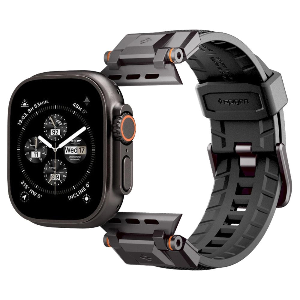 Spigen DuraPro Armor Strap for Apple Watch 44 / 45 / 46 / 49 mm - Black_8