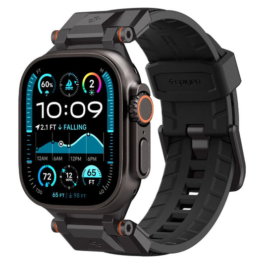 Spigen DuraPro Armor Strap for Apple Watch 44 / 45 / 46 / 49 mm - Black_0