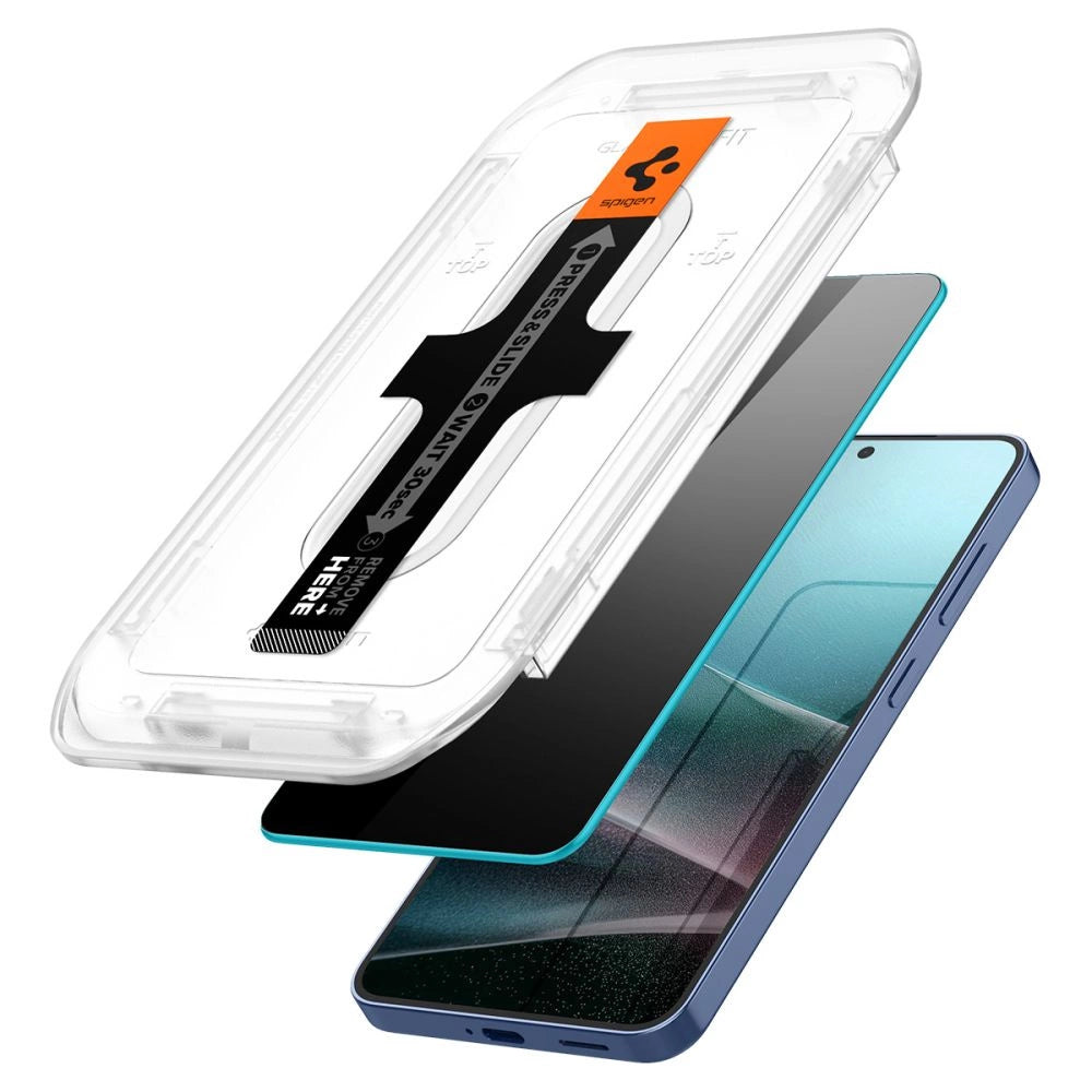 Spigen Glas.TR &quot;Ez Fit&quot; Privacy HD 2-pack privacy glass for Samsung Galaxy S24+ / S25+_3