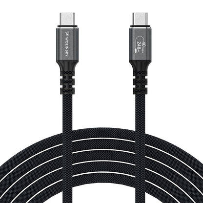 Wozinsky WPS-UY415S USB-C Thunderbolt 4 Cable 240W 1.5m 4K - Black_1