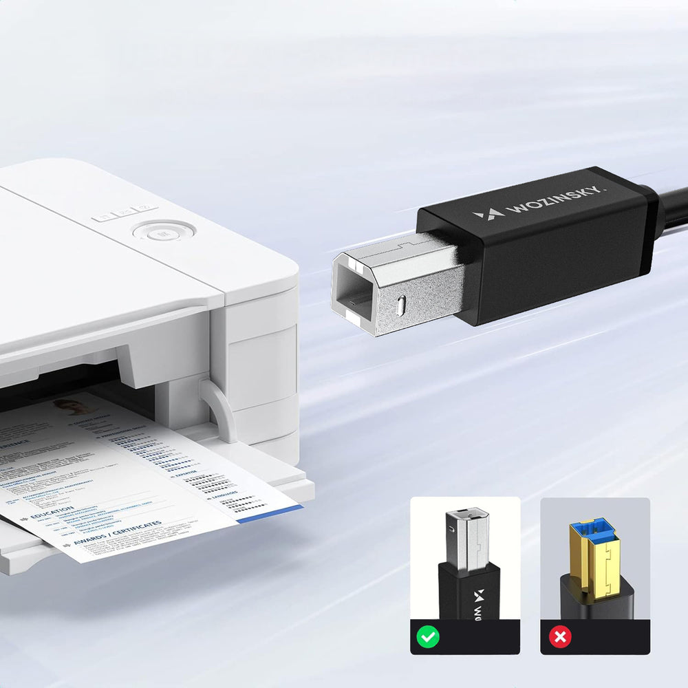 Wozinsky WKDDY3S USB-B - USB-A 480Mb/s Cable 2m - Black_8