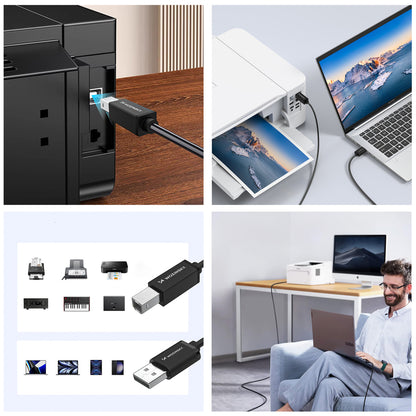 Wozinsky WKDDY4S USB-B - USB-A 480Mb/s Cable 1m - Black_9