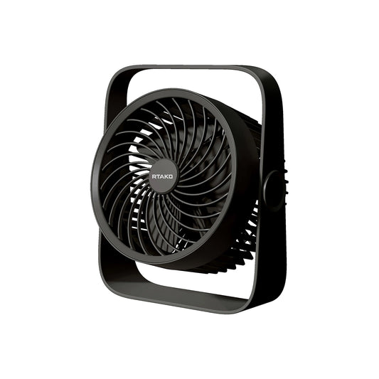 Rtako WD0Y6S Dual Impeller Mini Fan 3600mAh - Black_0
