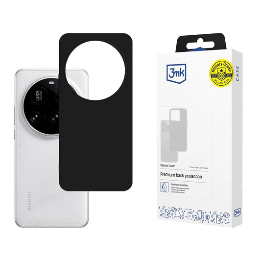 3mk Silicone Case for Xiaomi 15 Ultra - black_0