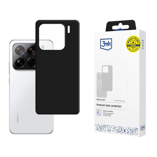 3mk Silicone Case for Xiaomi 15 - black_0