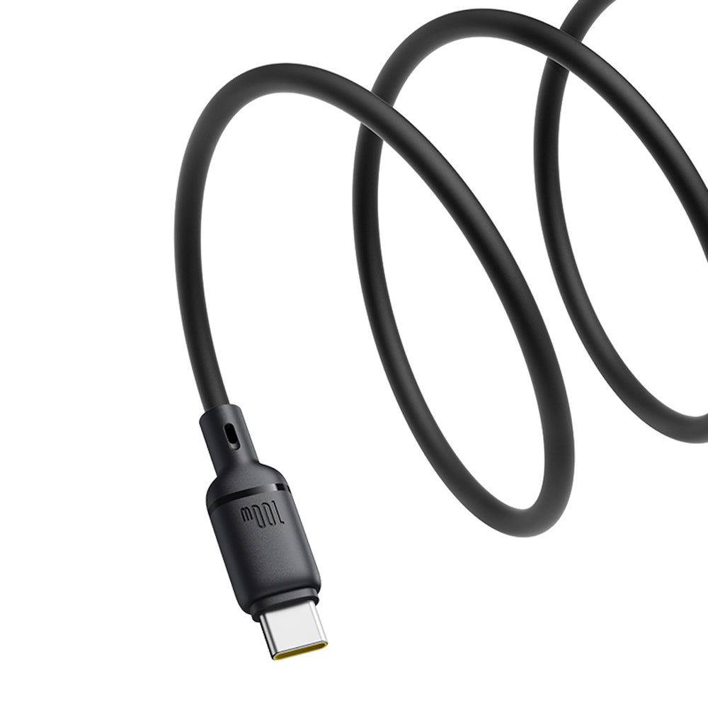 Baseus Silky Series 100W USB-C - USB-C 1m Cable - Black_2