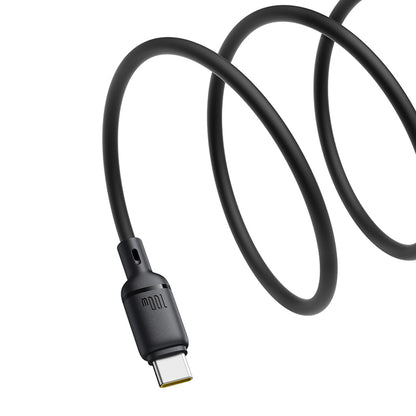 Baseus Silky Series 100W USB-C - USB-C 1m Cable - Black_2