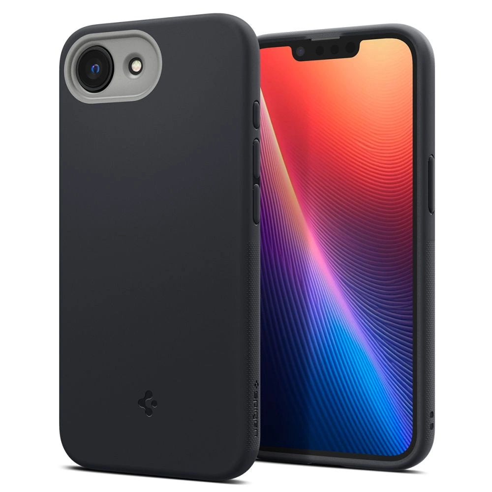 Spigen Nano Pop MagSafe iPhone 16e Case - Matte Black_0