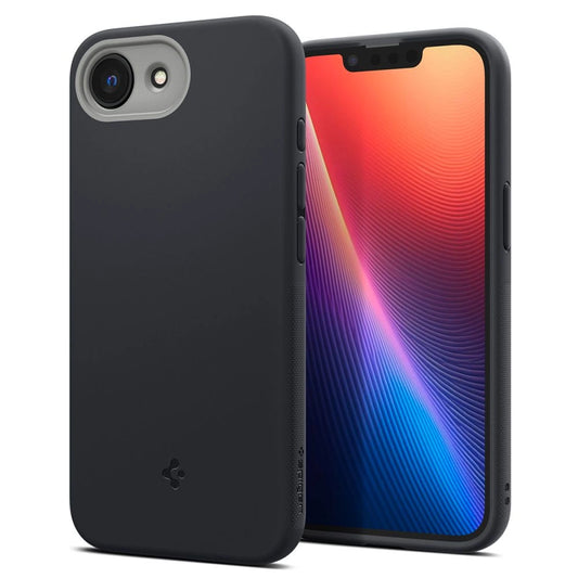 Spigen Nano Pop MagSafe iPhone 16e Case - Matte Black_0