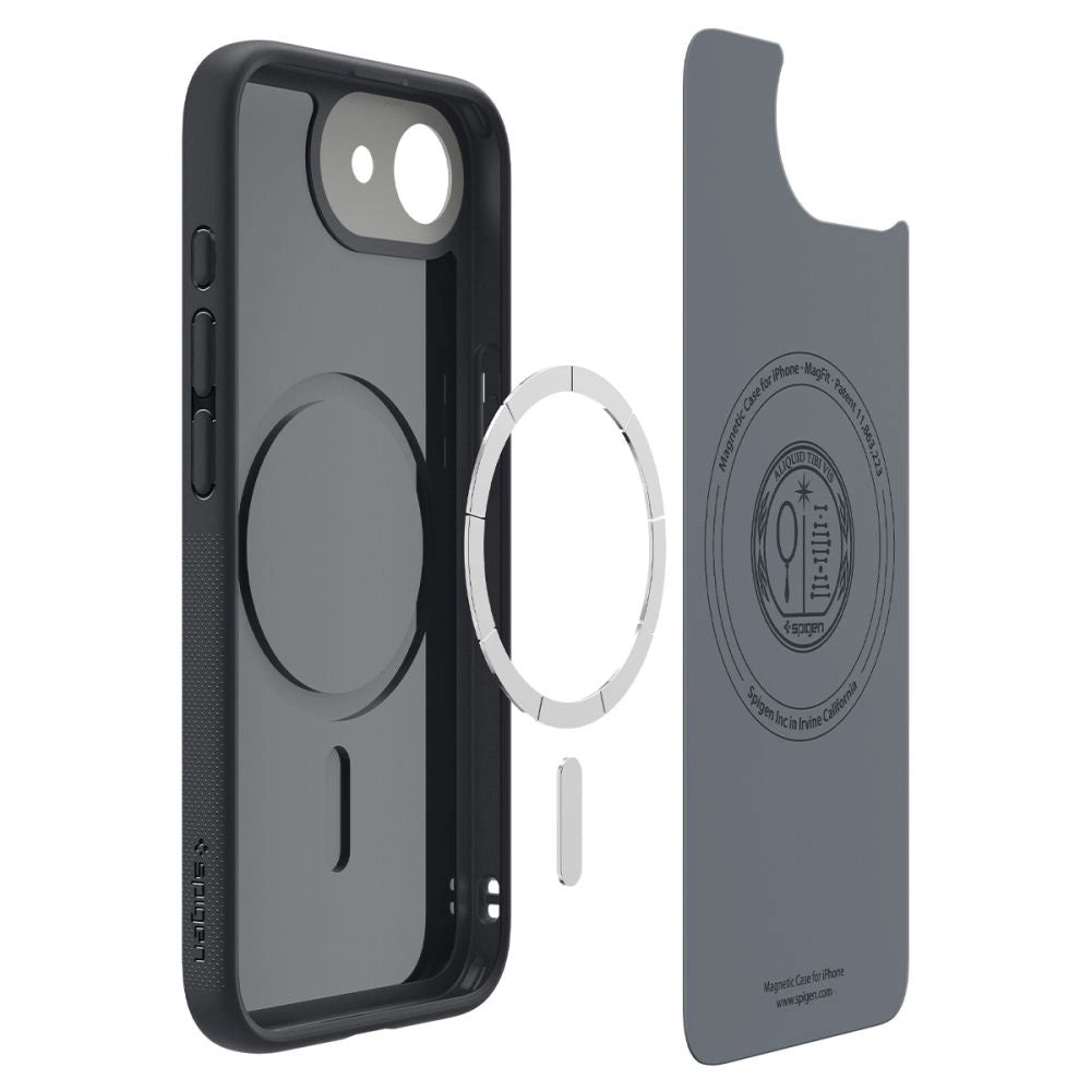 Spigen Nano Pop MagSafe iPhone 16e Case - Matte Black_5
