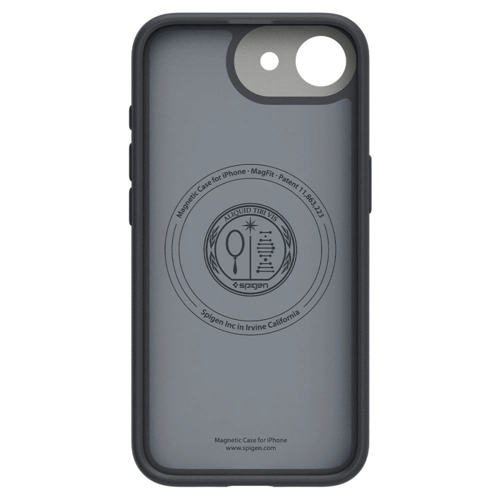 Spigen Nano Pop MagSafe iPhone 16e Case - Matte Black_8