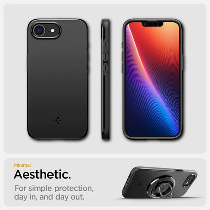 Spigen Thin Fit Mag iPhone 16e Case - Black_10