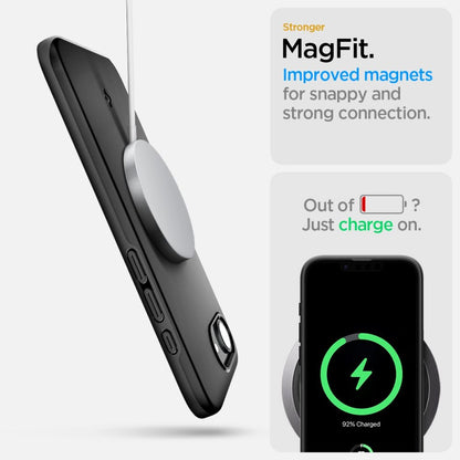 Spigen Thin Fit Mag iPhone 16e Case - Black_11