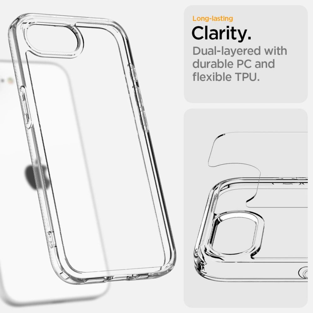 Spigen Ultra Hybrid iPhone 16e Case - Clear_11