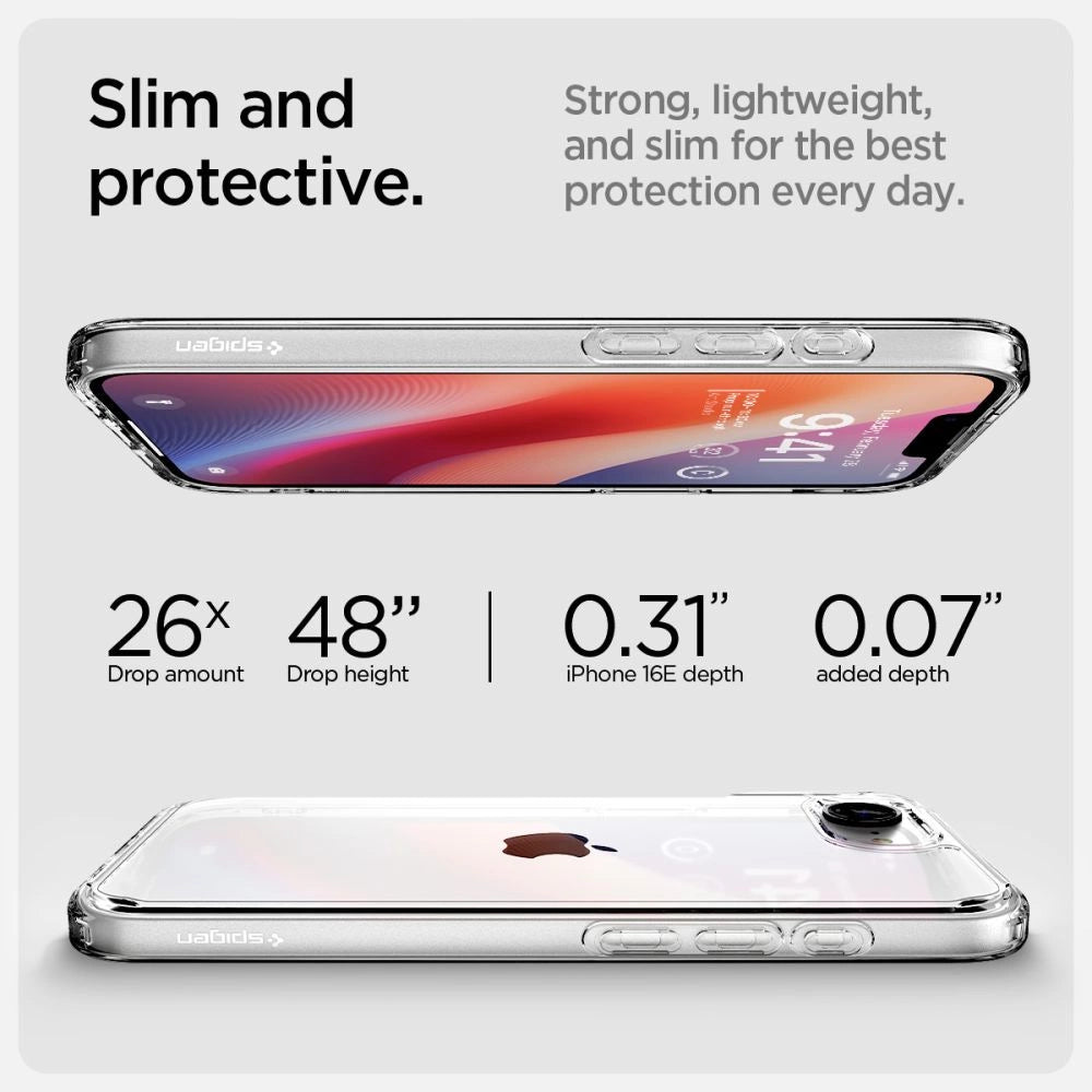 Spigen Ultra Hybrid iPhone 16e Case - Clear_13