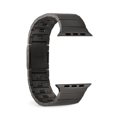Puro TITAN Stainless Steel Apple Watch Band 42/44/45/49mm - Black_0