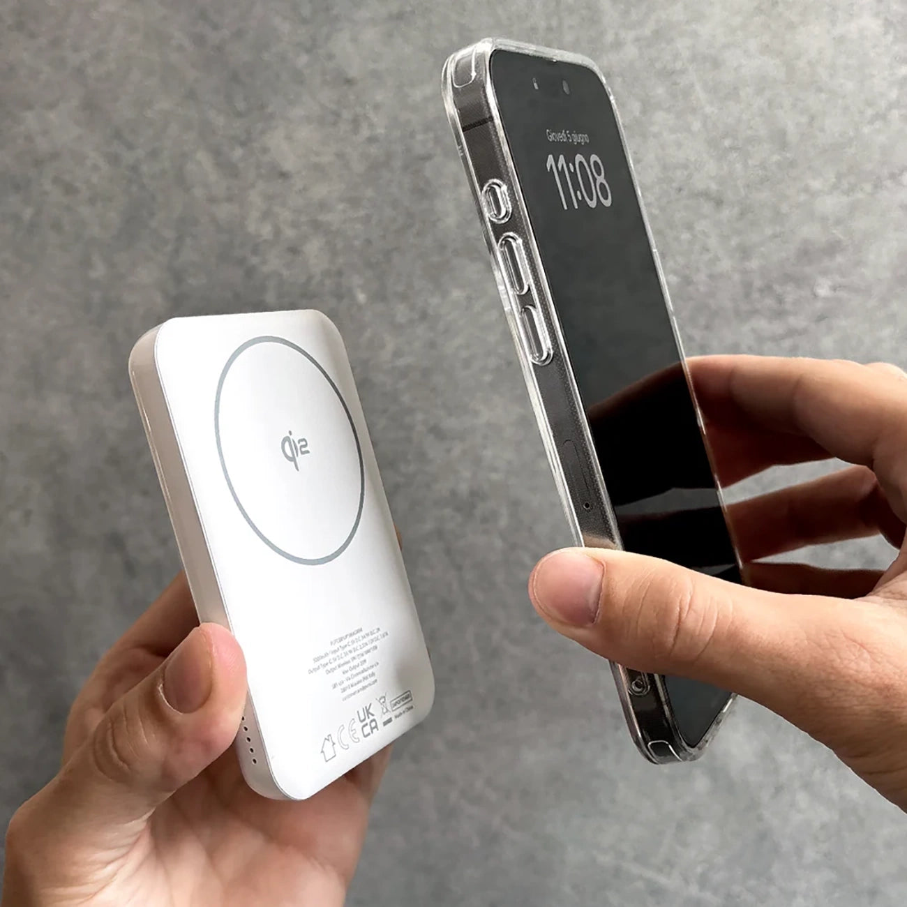 Powerbank Puro Mag Plus 5000mAh 20W Qi2 compatible with MagSafe 1x USB-C Power Delivery - white_2