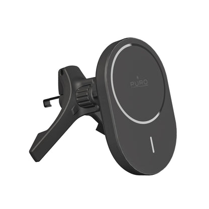 Puro Car Holder with Qi2 Charger, MagSafe Compatible - Black_0