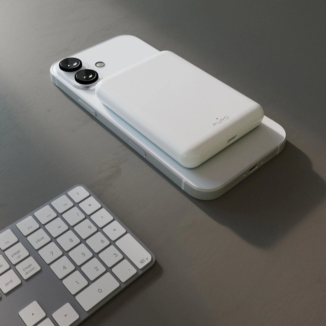 Powerbank Puro Power Mag 5000mAh 20W Power Delivery USB-C - biały_4
