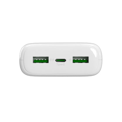 Powerbank Puro DAILY 20 PLUS 20000mAh 2x USB-A / 1x USB-C 22.5W PD AFC - white_1