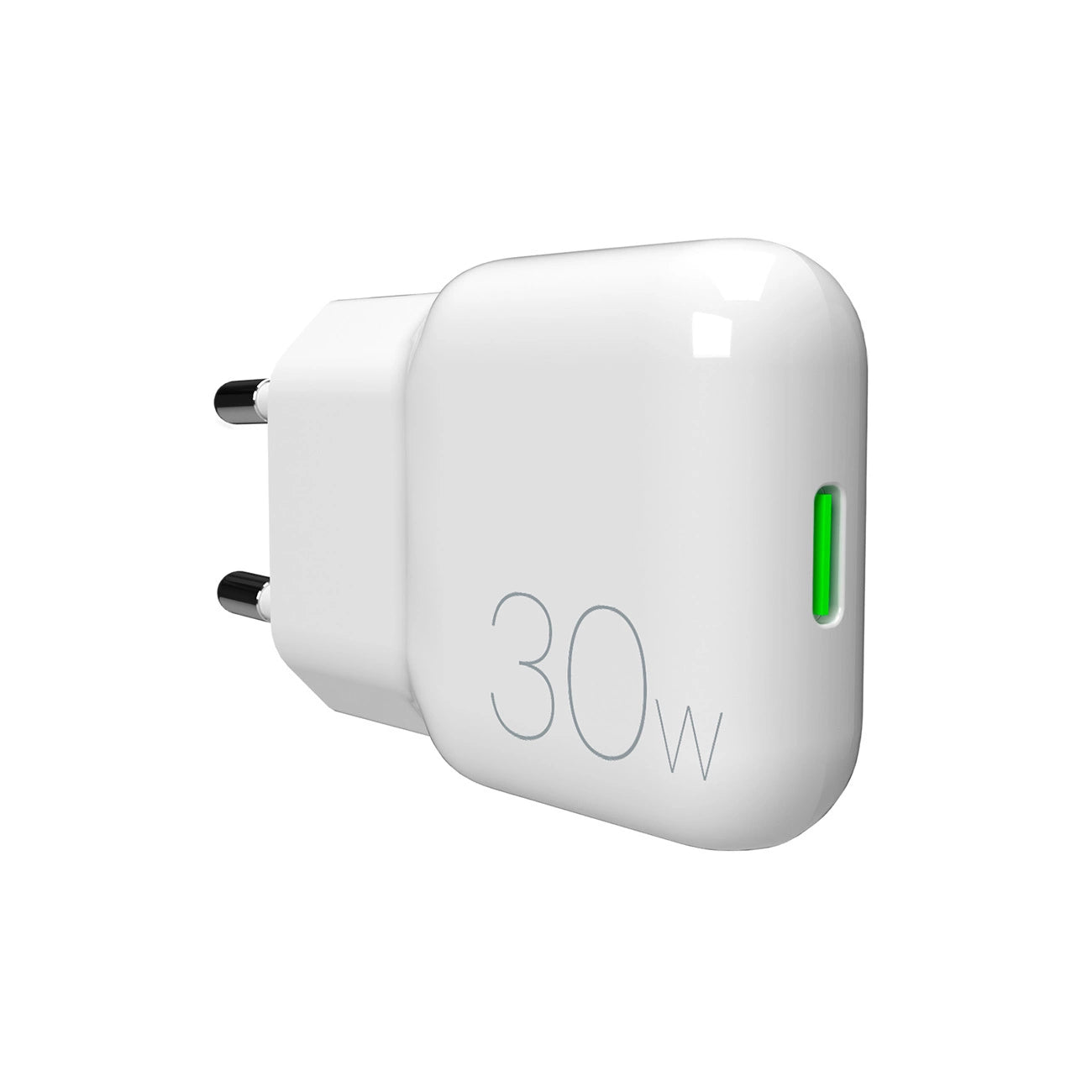 GaN Puro SLIMPRO 30W USB-C Wall Charger - White_0