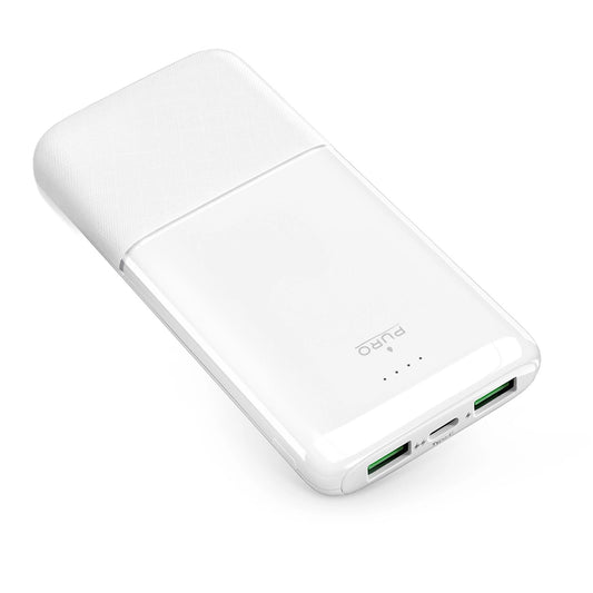 Powerbank Puro DAILY 10 PLUS 10000mAh 2x USBA / 1x USB-C 22.5W - white_0