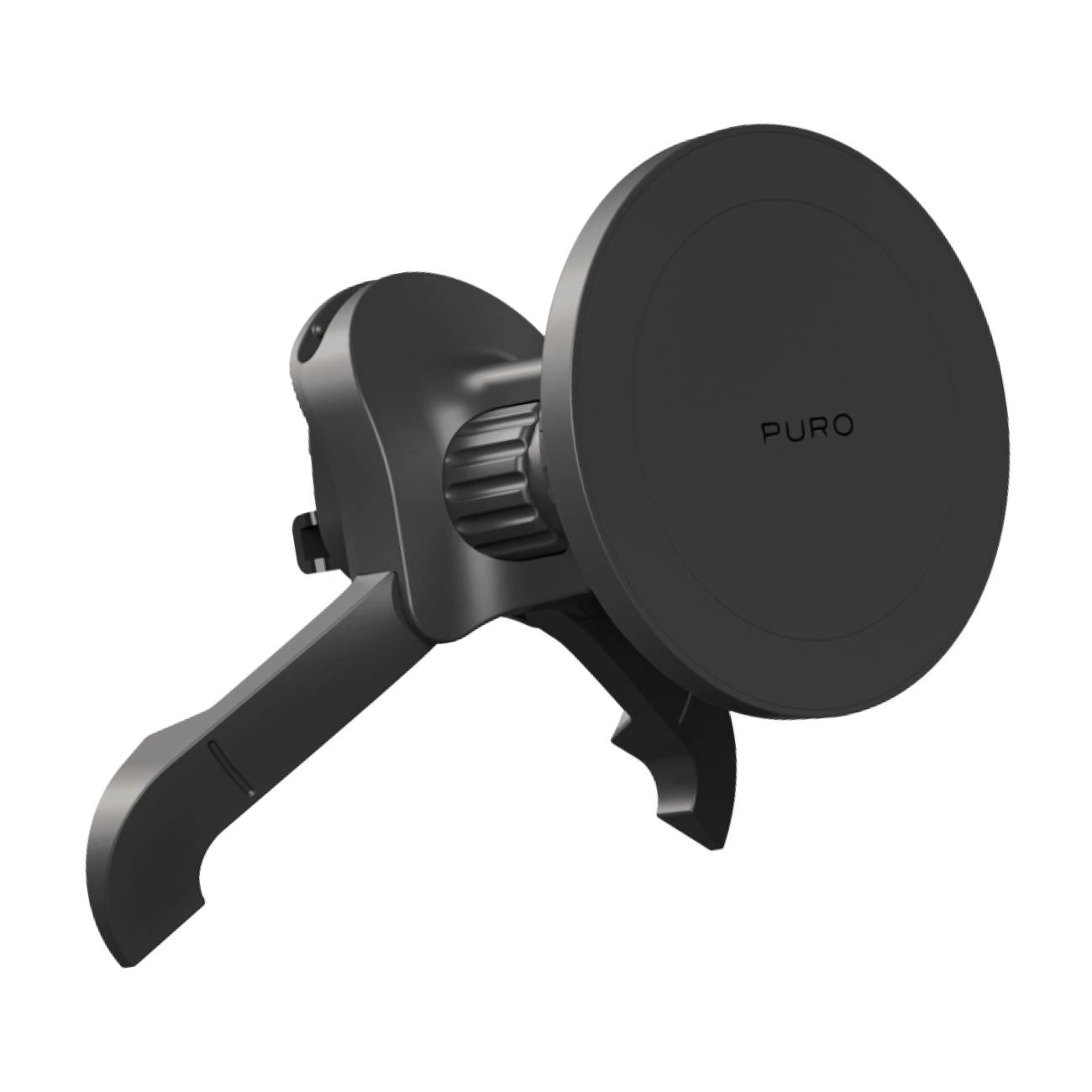 Puro Adjustable Car Holder, MagSafe Compatible - Black_0
