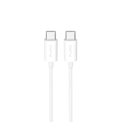 Puro TPE 25W USB-C - USB-C 3m Cable - White_0