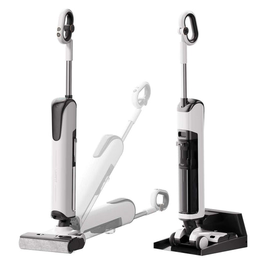 UWANT D100 17000Pa Upright Vacuum Cleaner with Mopping Function and Charging Station - White_0