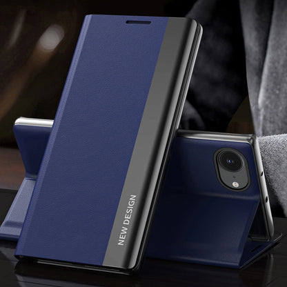 Sleep Case Pro for iPhone 16e with Flip and Stand - Blue_1