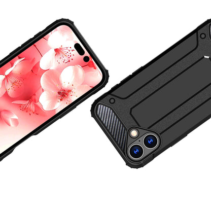 Hybrid Armor Case for iPhone 16e - Black_2