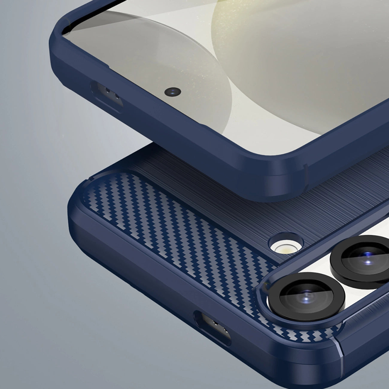 Carbon Case for iPhone 16e - Blue_7