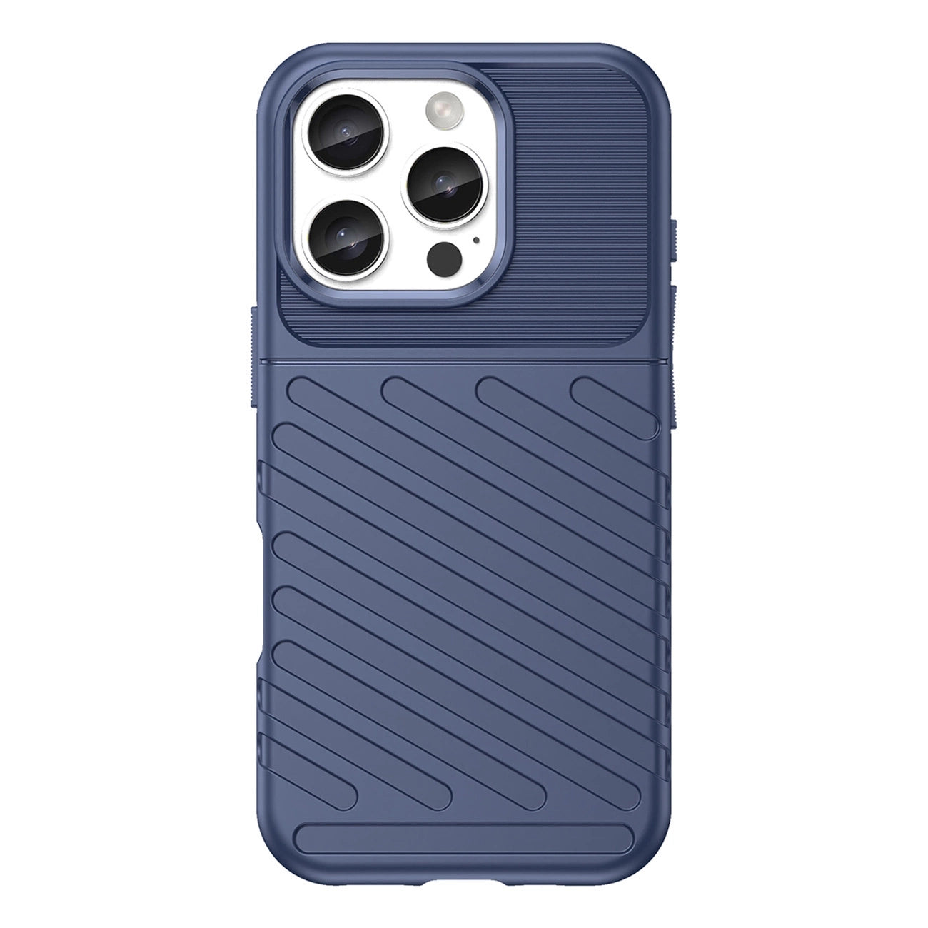 Thunder Case for iPhone 16e Silicone Armored Cover - Blue_1