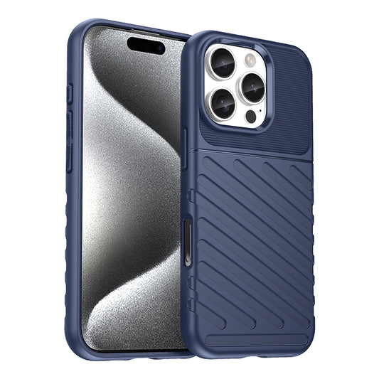 Thunder Case for iPhone 16e Silicone Armored Cover - Blue_0
