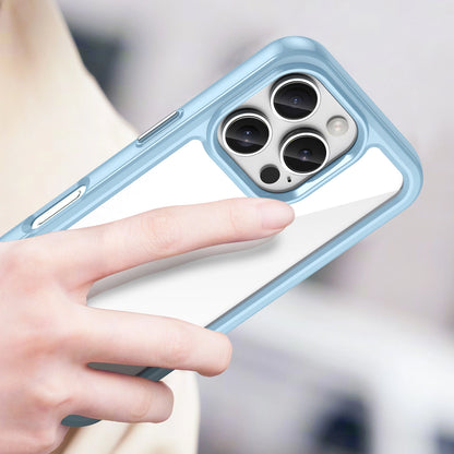 Outer Space Case for iPhone 16e Flexible Frame Cover - Blue_4