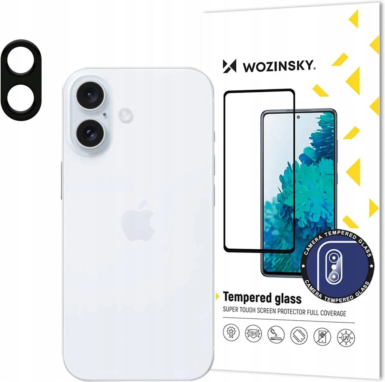 Wozinsky Full Camera Glass tempered glass for the entire camera iPhone 16e_0
