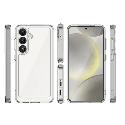 Outer Space Case for Samsung Galaxy S25 Edge Cover with Flexible Frame - Transparent_1