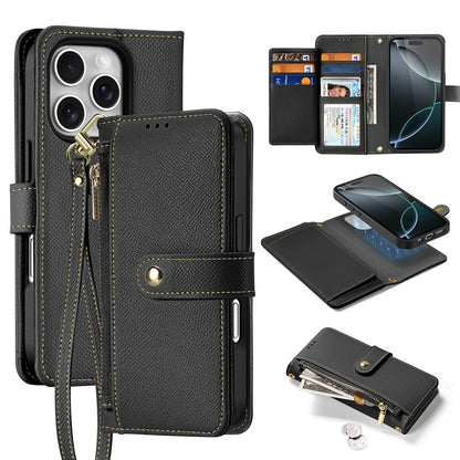 Dux Ducis Lawa Leather Case for iPhone 16 Pro - Black_0