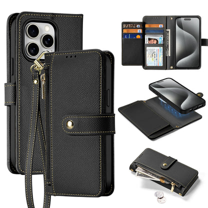 Dux Ducis Lawa Leather Case for iPhone 15 Pro - Black_0