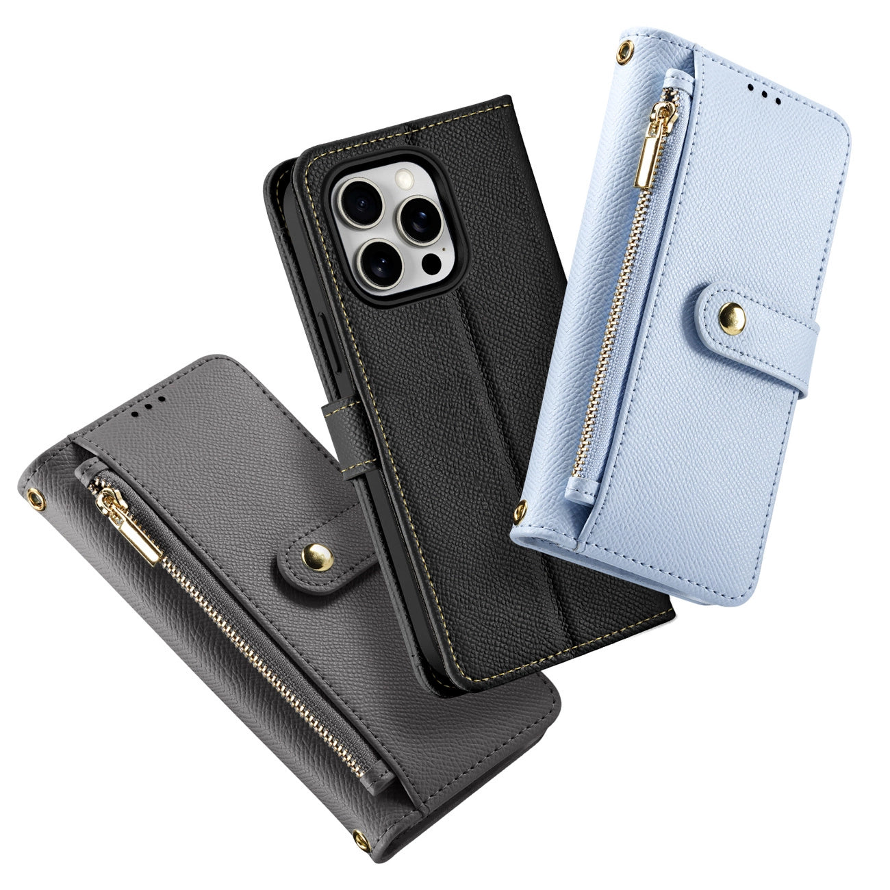 Dux Ducis Lawa Leather Case for iPhone 15 Pro - Black_2