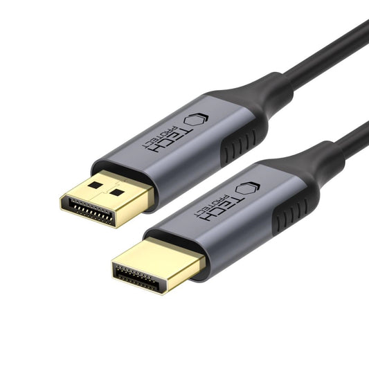 Tech-Protect UltraBoost DisplayPort to DisplayPort 1.4 4K 60Hz Cable 2m - Black_0