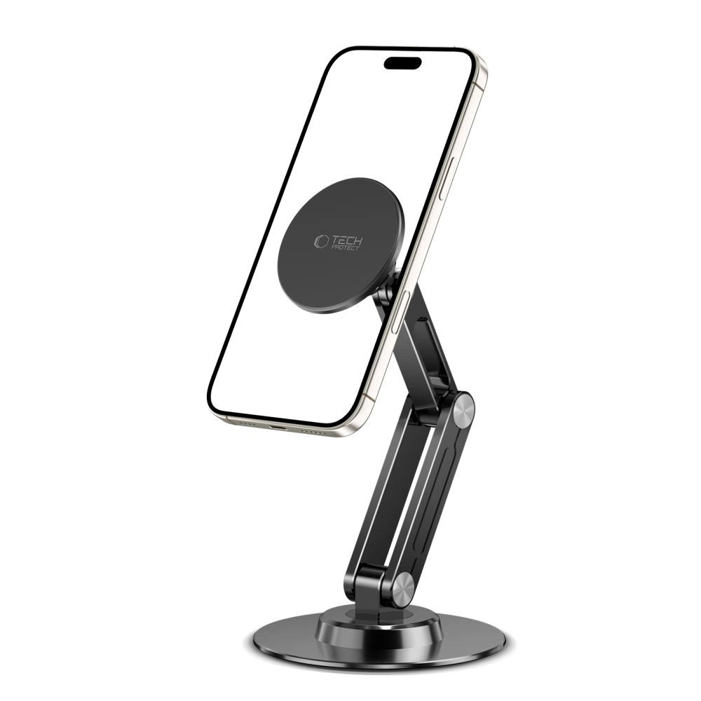 Tech-Protect DPT100 Magnetic MagSafe Desk Phone Holder - Black_1